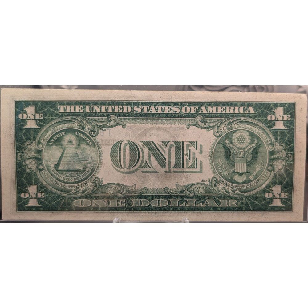 1935 “Godless” $1 Silver Certificate • Crisp Note • No‑Motto Variety - Picture 1 of 2